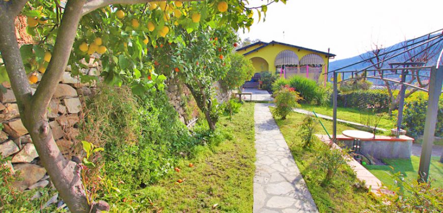 For sale a lovely apartment with garden and garage
