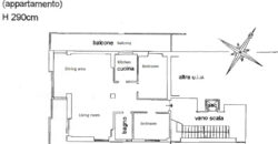 A lovely apartment in Foce area