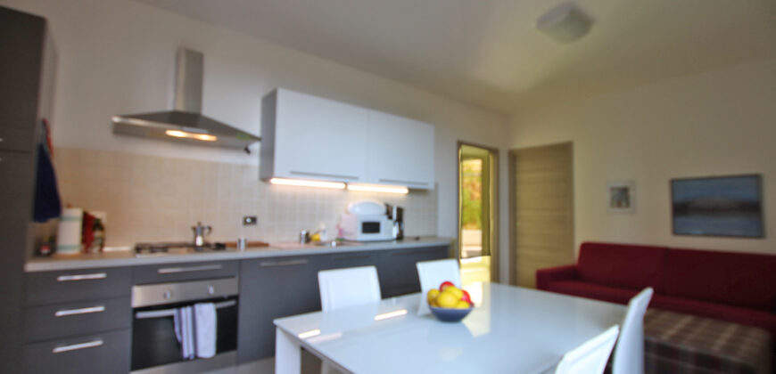A modern apartment next to the village