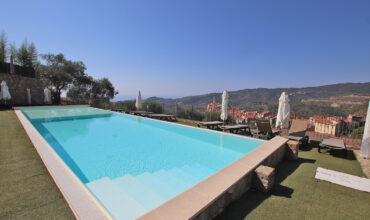 A modern apartment next to the village