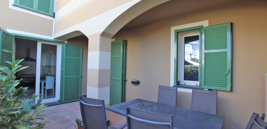 A modern apartment next to the village