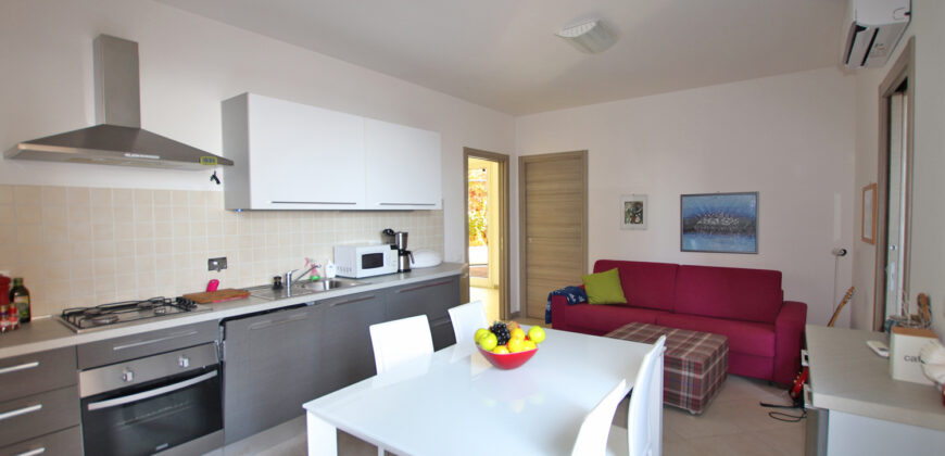 A modern apartment next to the village
