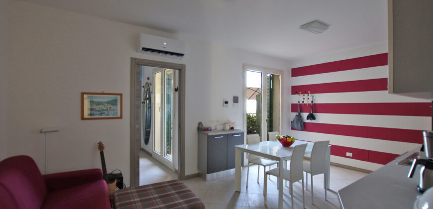 A modern apartment next to the village