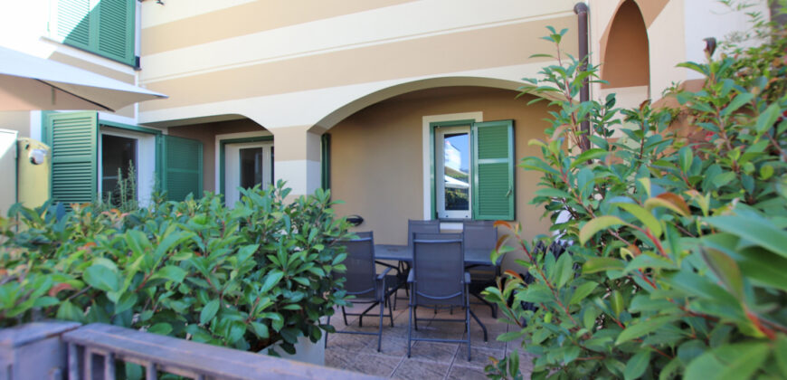 A modern apartment next to the village