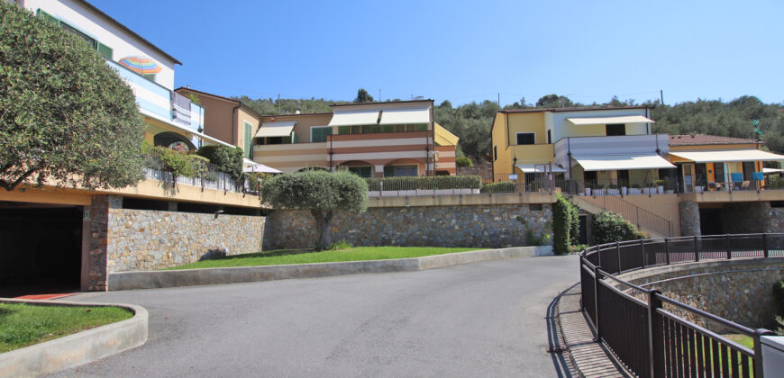 A modern apartment next to the village