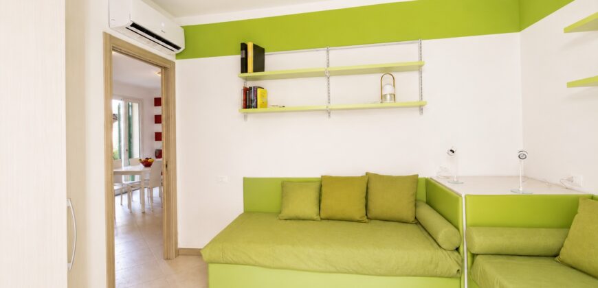 A modern apartment next to the village