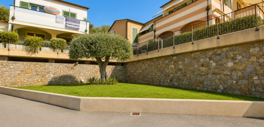 A modern apartment next to the village