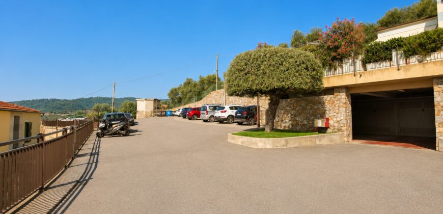 A modern apartment next to the village