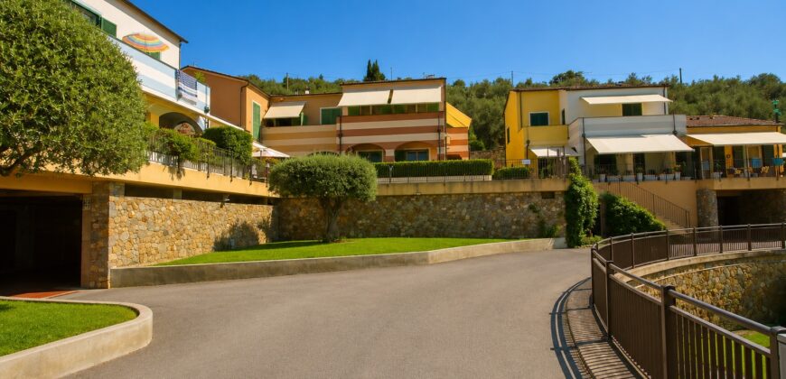 A modern apartment next to the village