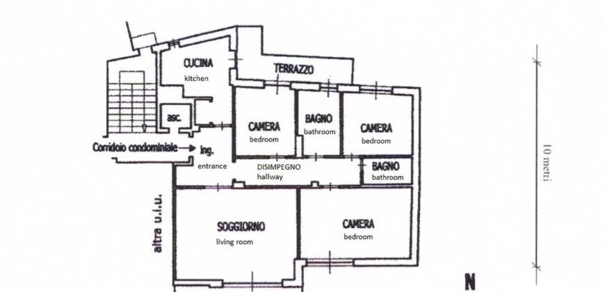 Main apartment behind the Casino
