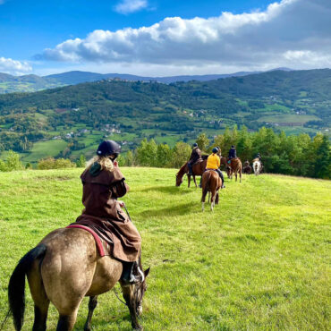 Hästgård i norra Italien