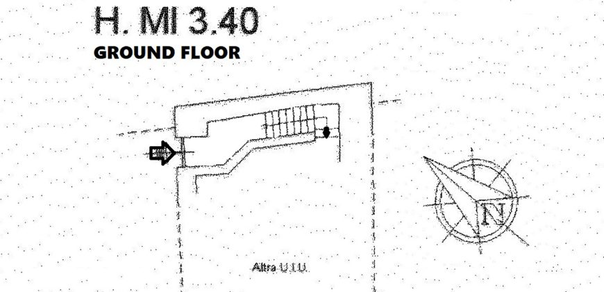 En mysig lägenhet med rymlig takterrass i La Pigna