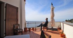 A historic townhouse with terrace