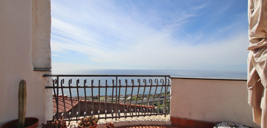 A historic townhouse with terrace
