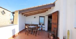 A historic townhouse with terrace