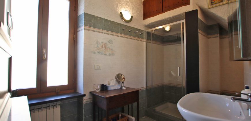 A historic townhouse with terrace