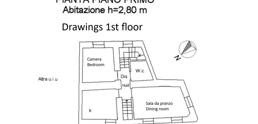 A historic townhouse with terrace