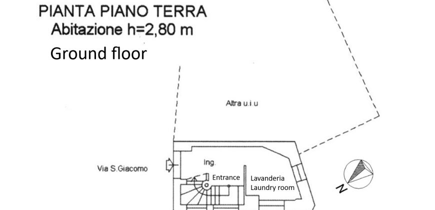 A historic townhouse with terrace