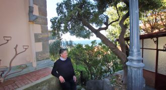 Villa in liberty style with garden and garage