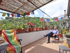 Apartment with terrace in the ancient Taggia