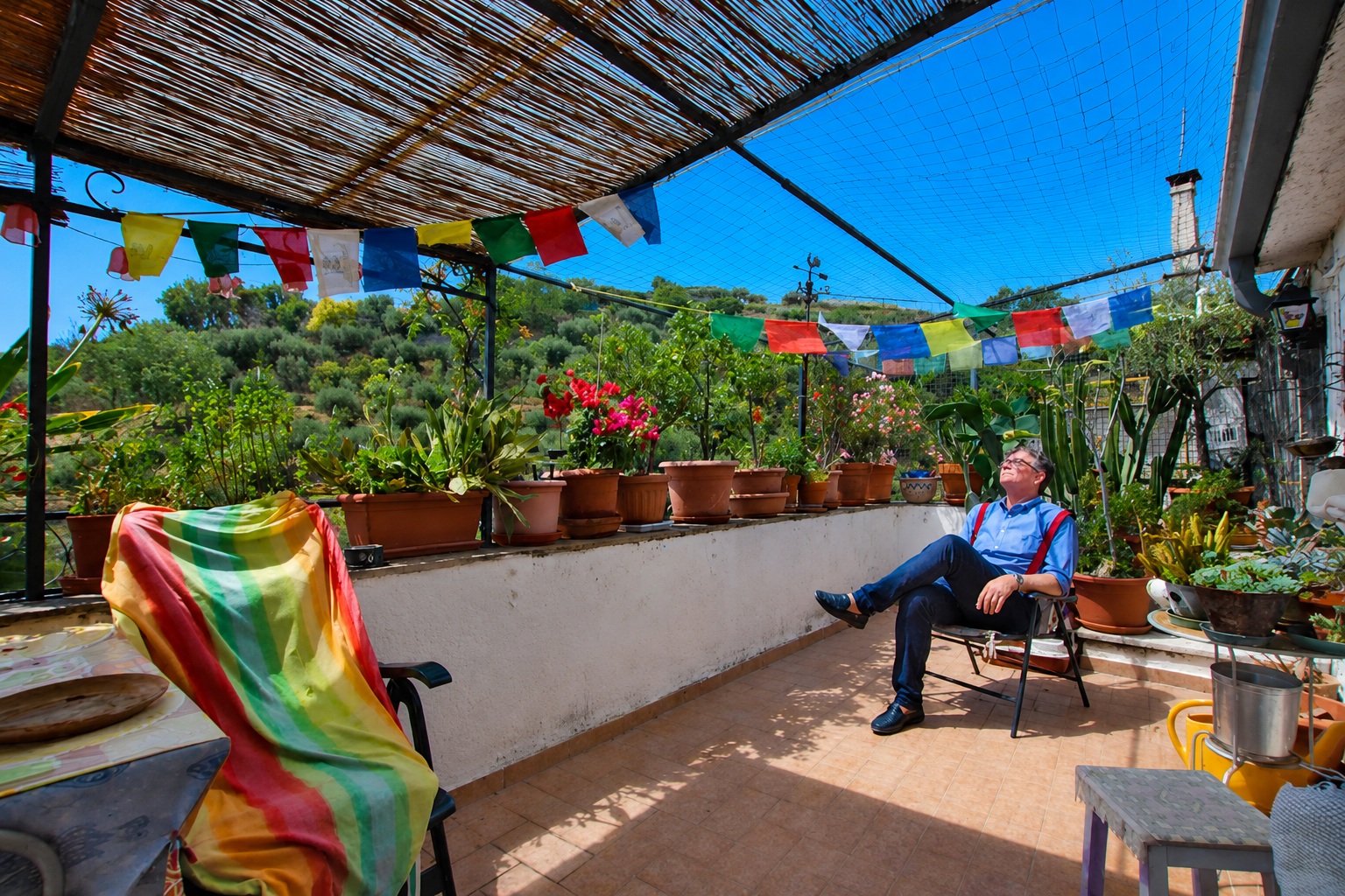 Apartment with terrace in the ancient Taggia