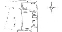Apartment with terrace in the ancient Taggia
