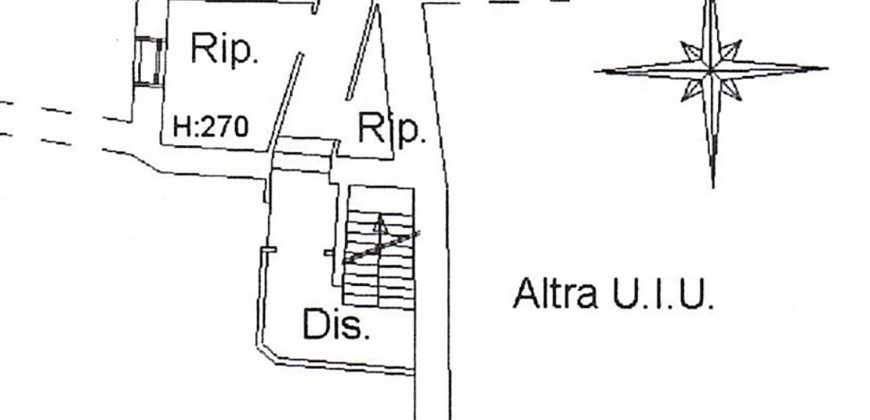 Apartment with terrace in the ancient Taggia