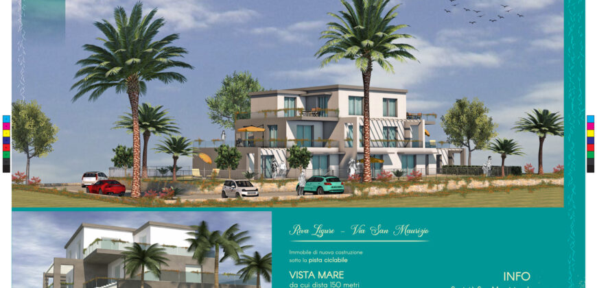 New construction 150 meters from the Sea