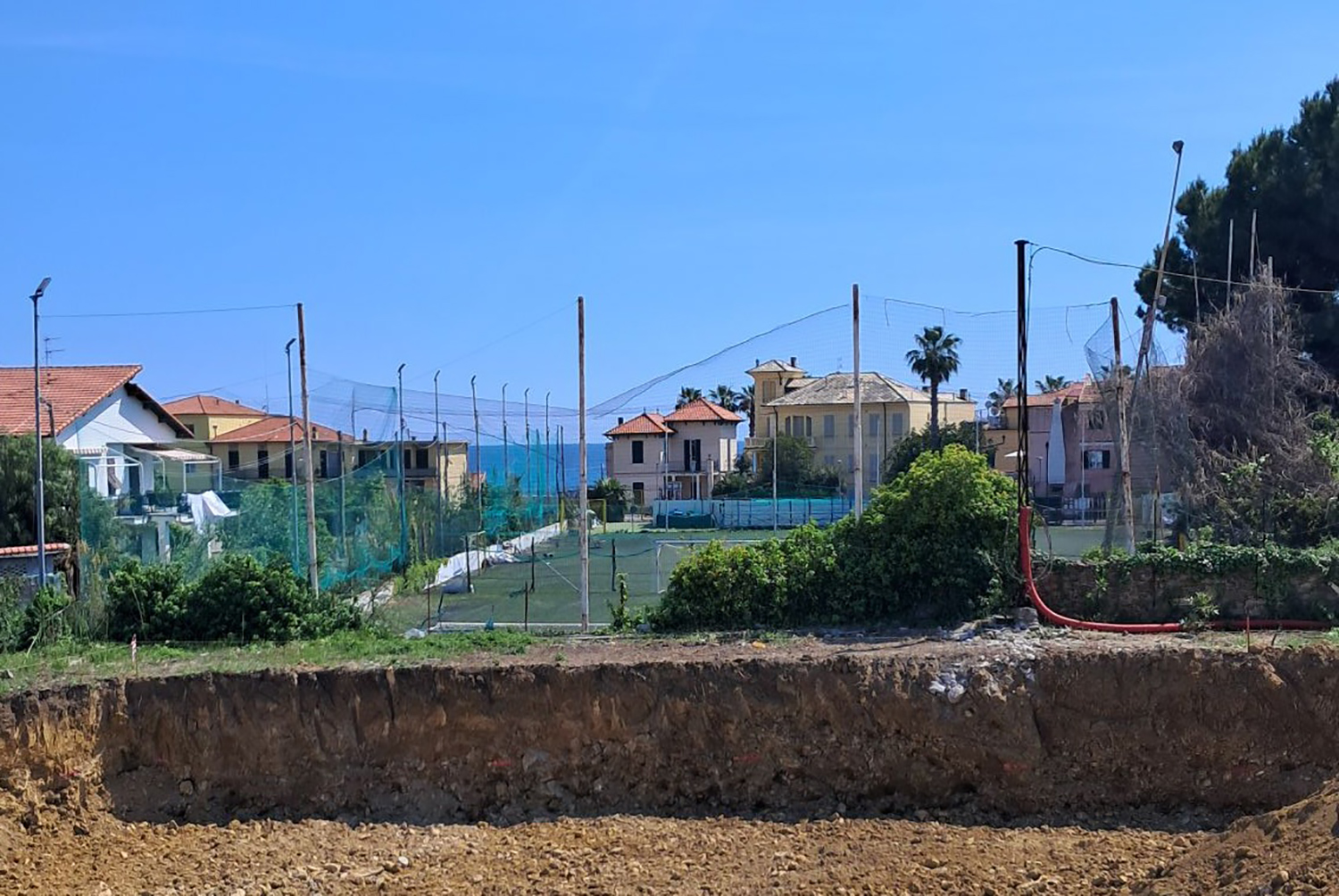 New construction 150 meters from the Sea