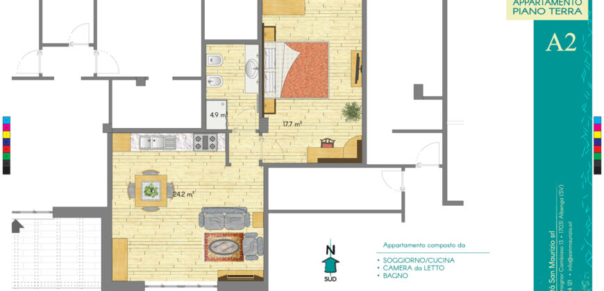 New construction 150 meters from the Sea