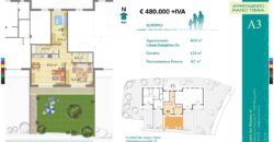 New construction 150 meters from the Sea