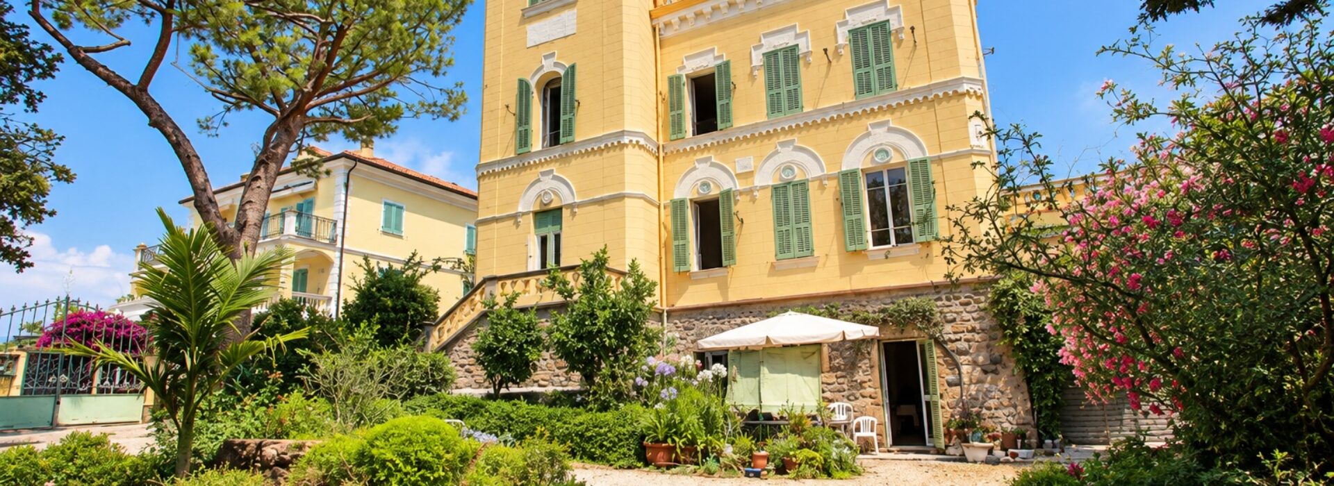 Villa Soleri – The Castle of Bussana Nuova