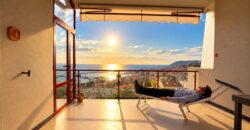 Elegant Top-Floor Duplex Apartment with Stunning Sea Views, Swimming Pool, Tennis Court and Private Garage!