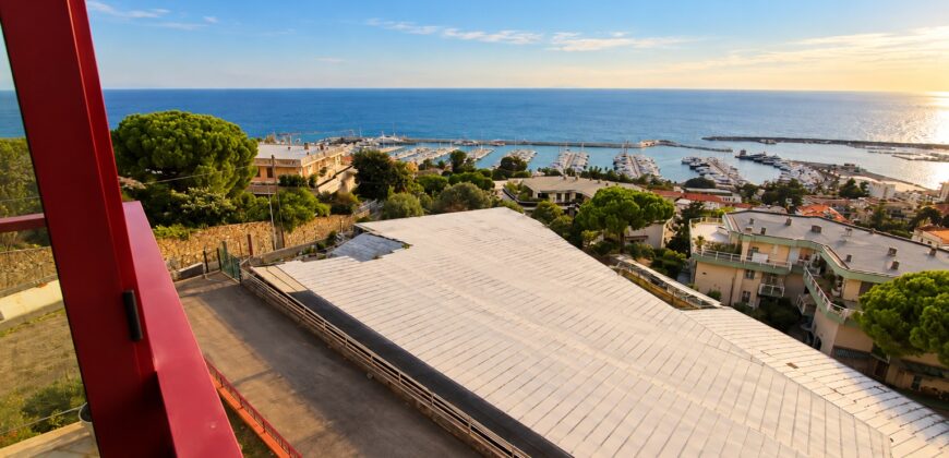 Elegant Top-Floor Duplex Apartment with Stunning Sea Views, Swimming Pool, Tennis Court and Private Garage!