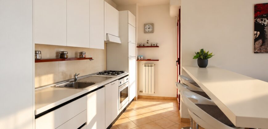 Elegant Top-Floor Duplex Apartment with Stunning Sea Views, Swimming Pool, Tennis Court and Private Garage!