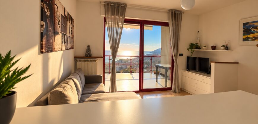 Elegant Top-Floor Duplex Apartment with Stunning Sea Views, Swimming Pool, Tennis Court and Private Garage!