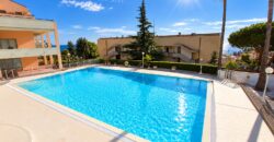 Elegant Top-Floor Duplex Apartment with Stunning Sea Views, Swimming Pool, Tennis Court and Private Garage!