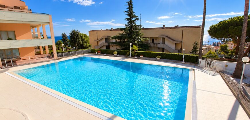 Elegant Top-Floor Duplex Apartment with Stunning Sea Views, Swimming Pool, Tennis Court and Private Garage!